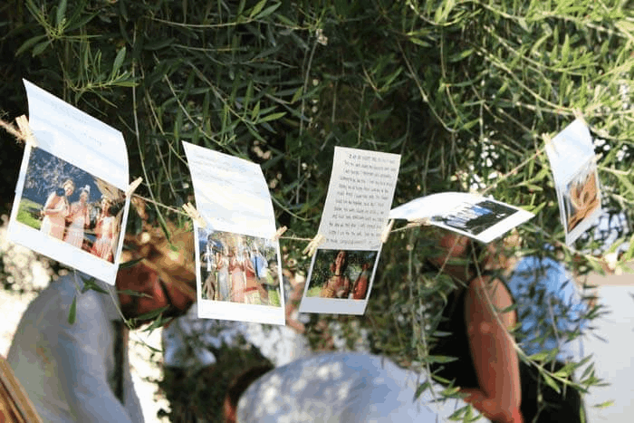 Personalisiertes Gästebuch mit Hochzeitsfotos