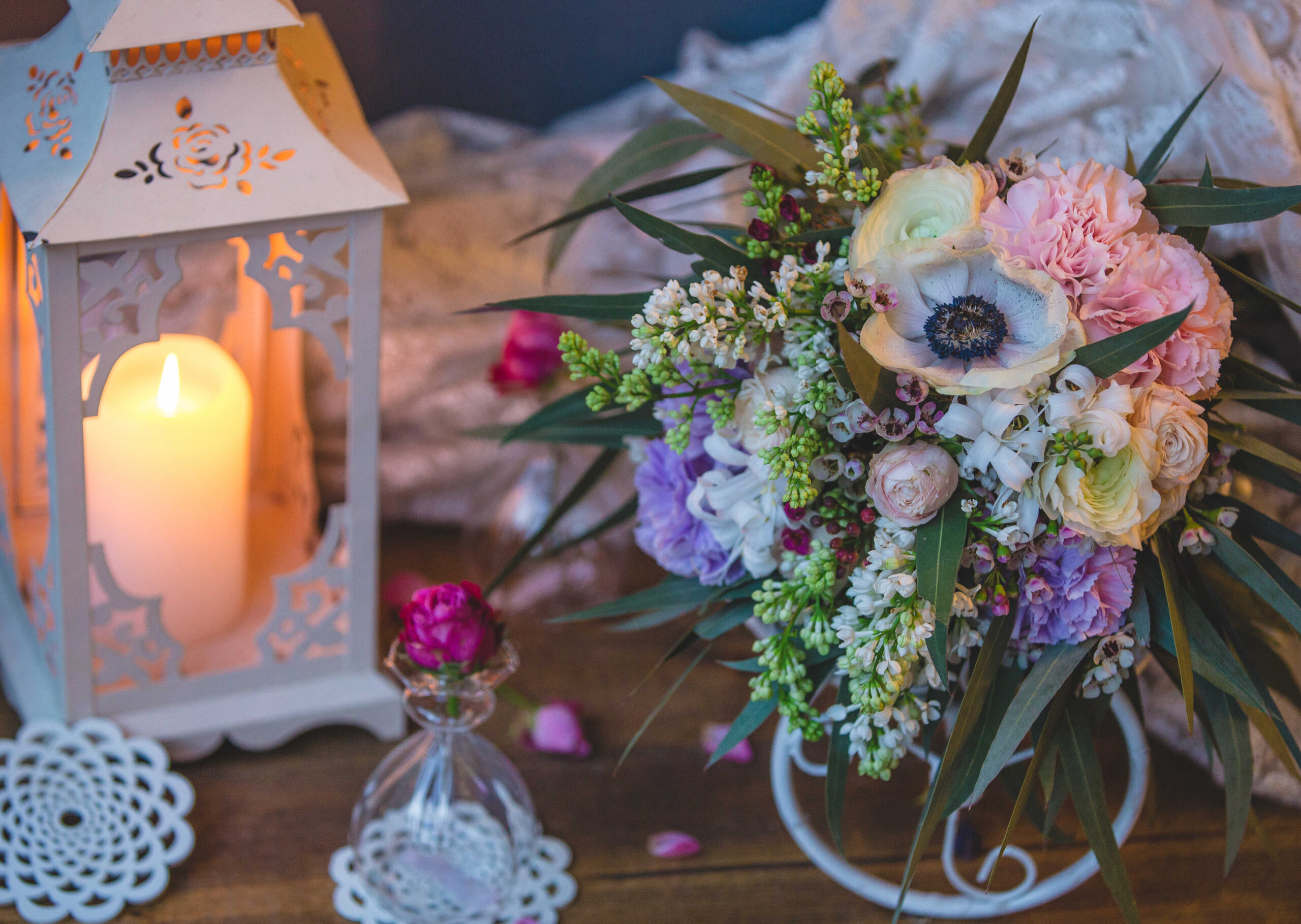 Hochzeitskerzen - Ewigkeit im Liebe!