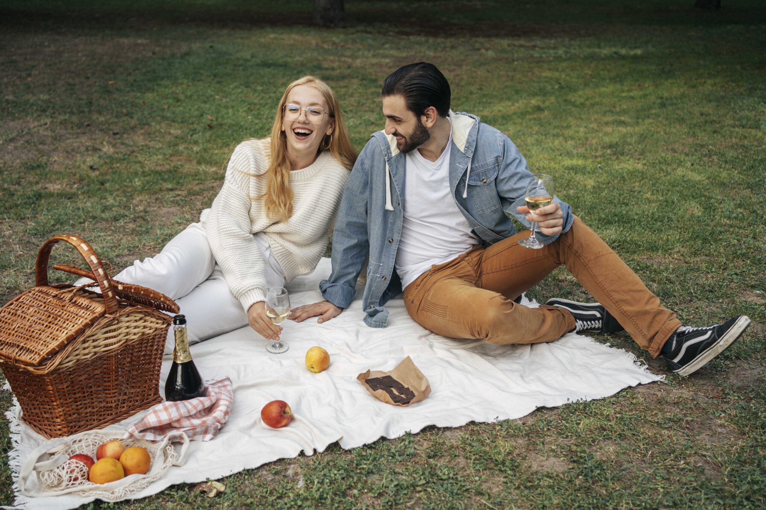 Picknick im Wald - Individuelle 5 Hochzeitstag Geschenk für die Paare!