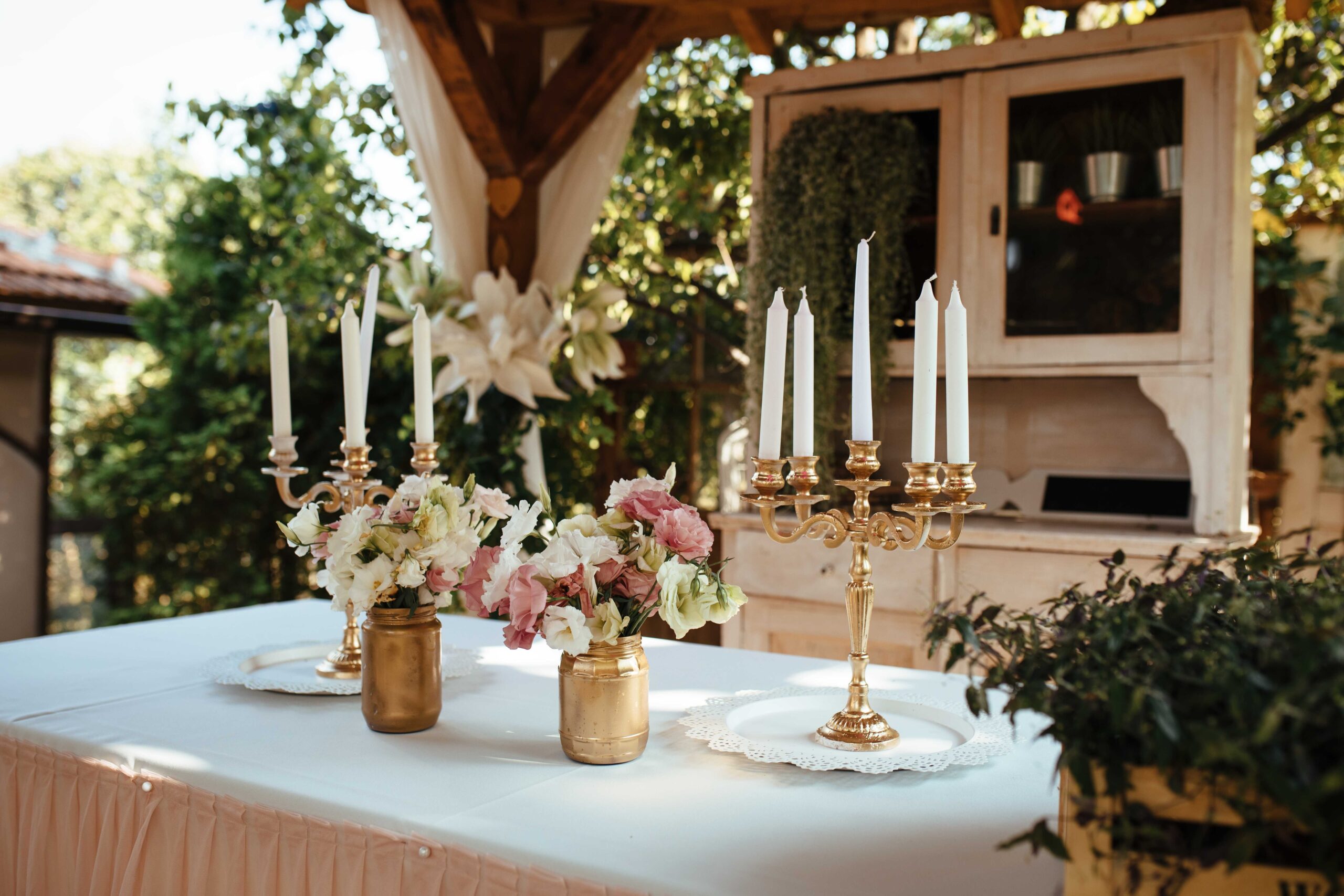 Die Kosten für Hochzeit Deko können den Unterschied zwischen einem einfachen