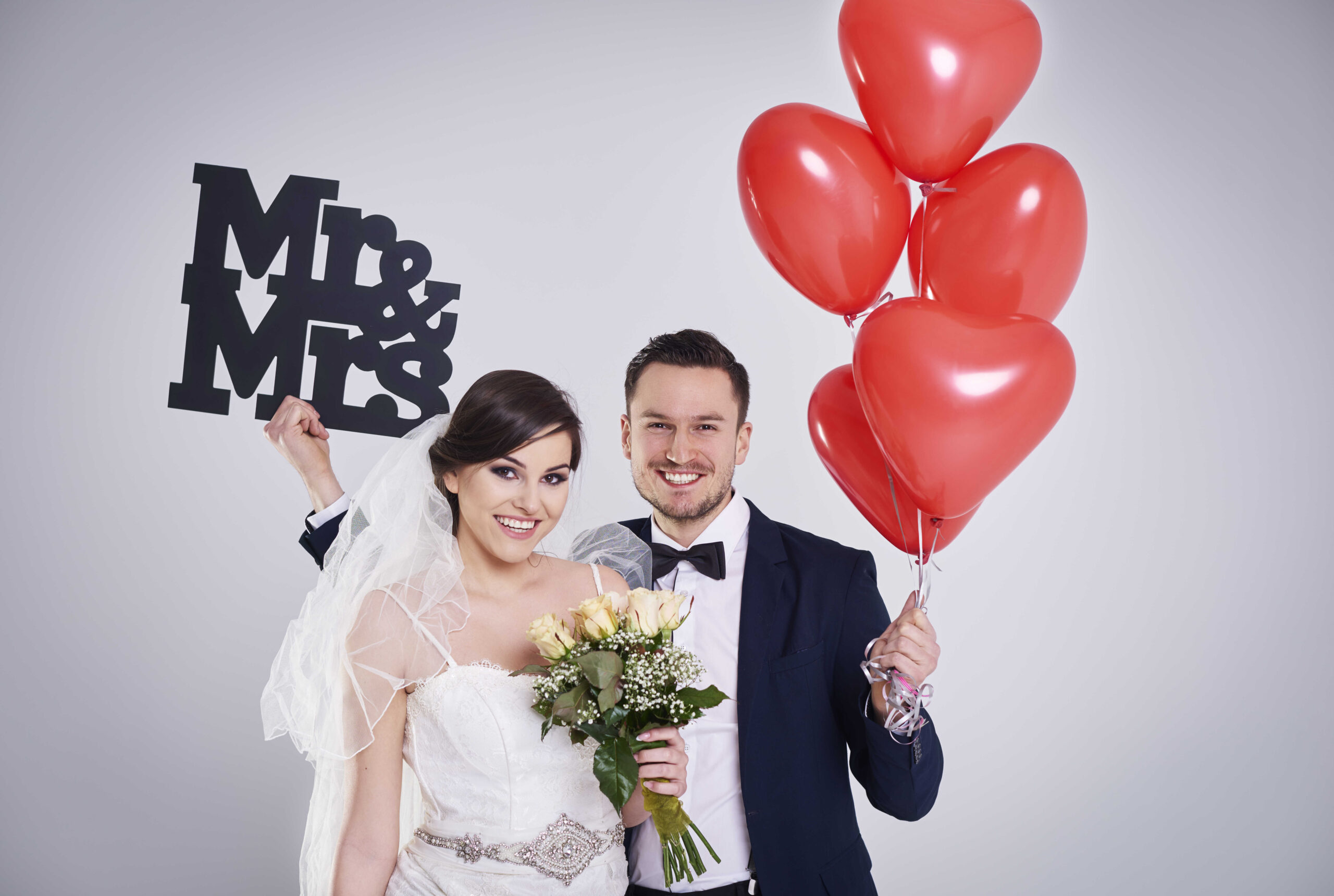 Verleihen Sie jedem Platz eine individuelle Luftballon Hochzeit Deko mit personalisierten Namensballons