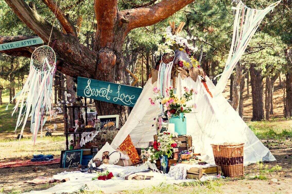 Boho-Kissen- Beste Boho Deko Hochzeit!