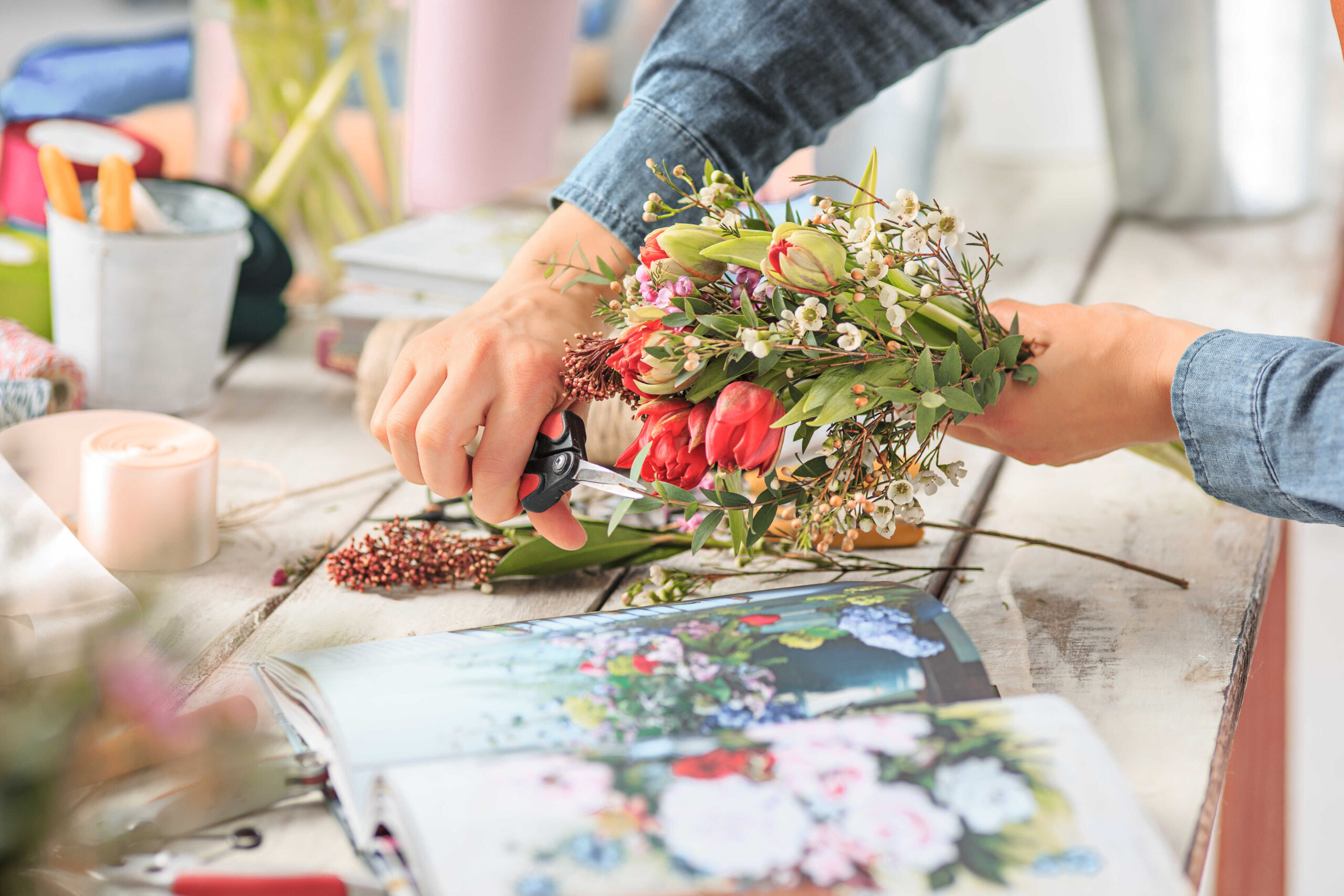 DIY-Liebesbaum als Geschenk für Paare zum Hochzeitstag